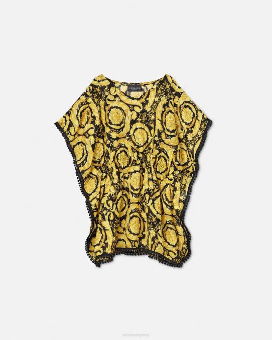 Versace ropa niños pareo de traje de baño barroco 6BPV1986 imprimir