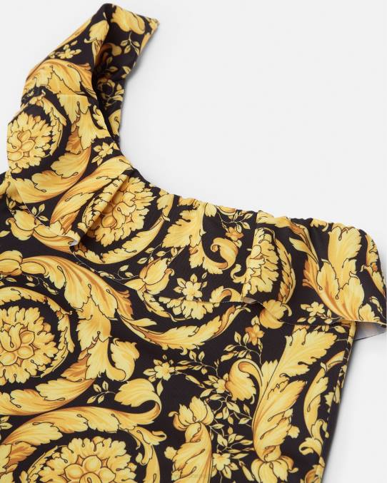 Versace ropa niños traje de baño de una pieza barroco 6BPV1959 imprimir