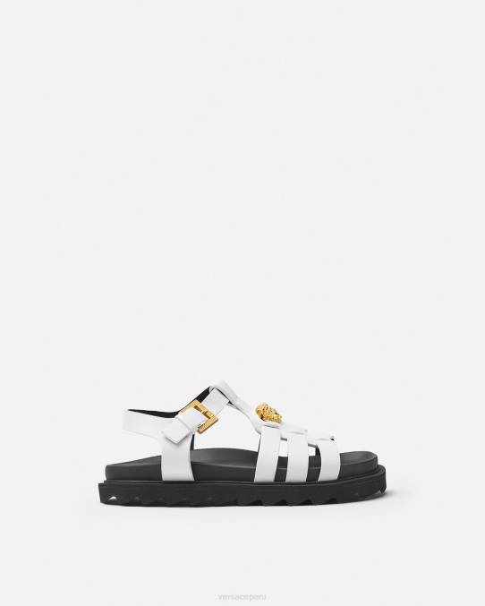 Versace zapato niños sandalias medusa 6BPV2042 blanco