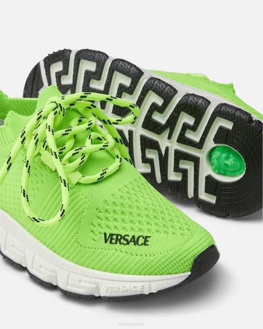 Versace zapato niños zapatillas de punto trigreca 6BPV2047 cal